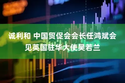 诚利和 中国贸促会会长任鸿斌会见英国驻华大使吴若兰